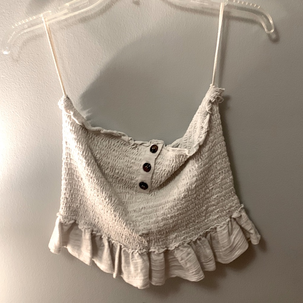 Strapless Crop Top